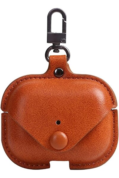 Generic AIRP0D/S PRO/PRO2 (2nd Generation) Leather Protective Case - Light Brown