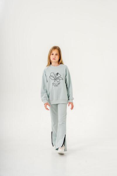 Mışıl Kids Ό,τι είναι καλό για την ψυχή σας, κάντε το με τύπωμα Σετ αθλητικής...