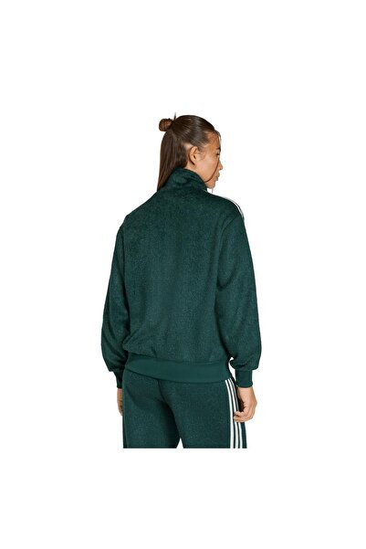 adidas Ks7777-K Mohair Fb Tt Women's Jacket Green