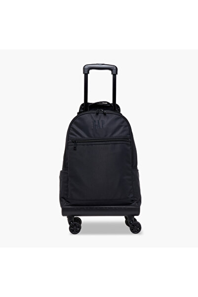 GAP Solid Trolley Bag for Kids 8-13 Years with Front Pocket – 18 inches