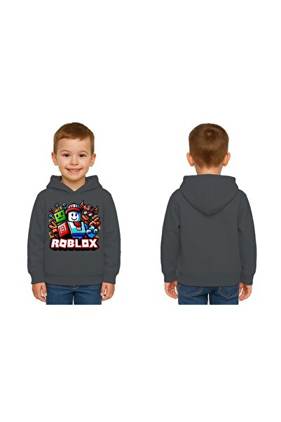 SEDİRLİ Unisex roblox cu imprimeu Copii Swae tricou cu imprimeu cu glugă 3 fi...