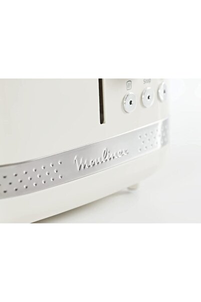 Moulinex Soleil Toaster, 850 W, 2 slices, 7 browning levels, White