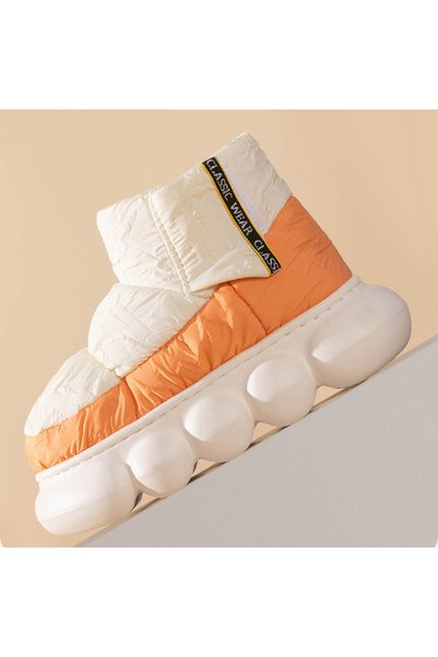 CHOOSEAX Ghete Zapada Impermeabile -Culoare Alb-Marime 36-37