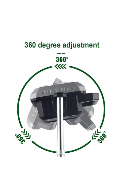 Denx 3000Lm multi-mode flashlight, long operating time, Type-C rechargeable