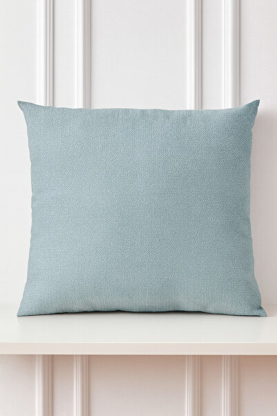 IKEA COZY ROOM - PROFETBLOMMA kırlent, gri-mavi, 50x50 cm