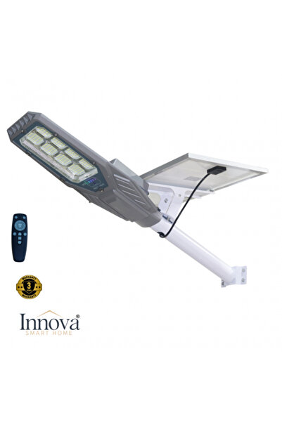 Innova Lampa solara Aurum 600W cu panou separat, IP66, kit complet de instalare+Cadou Surpriza