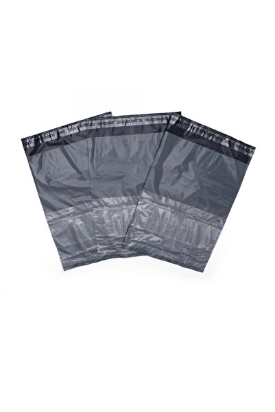 BİRİKİM AMBALAJ أكياس شحن 35×45 سم مع 5 جيوب، أسود من الداخل ورمادي من الخارج...