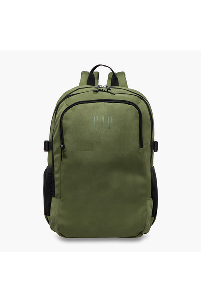 GAP Solid 18-inch Backpack with Adjustable Straps and Zip Closure - 19x30x45 cms