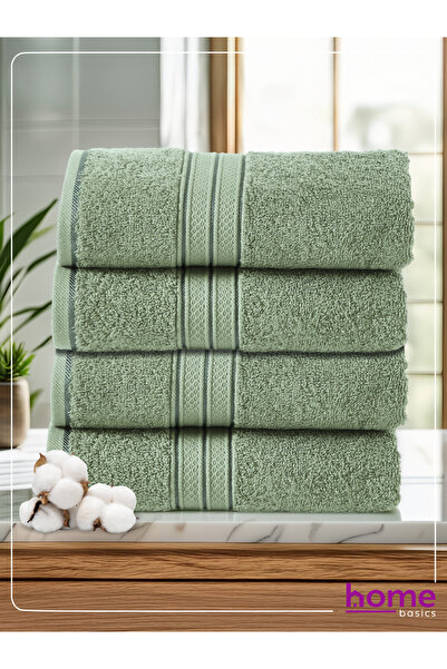 Donetella 4-Pcs Premium Bath Towel Set 70x140cm – 100% Combed Cotton, 600 GSM, Quick Dry, Ultra-Absorbent