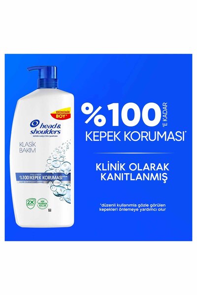 Head & Shoulders Klasik Bakım Kepek Karşı Etkili Şampuan Pompalı 800ml x 3 Adet