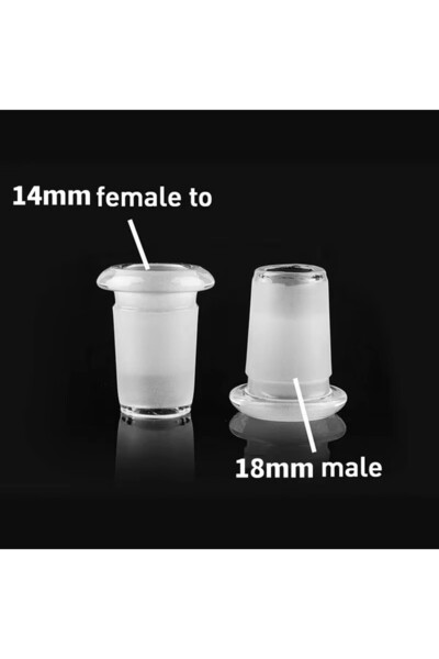 Choice 2pcs Mix 2Pcs Glas s Expander Reducer Adapter Connector
