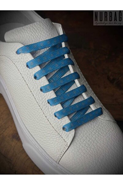 NURBAĞ DOKUMA Printed Blue 120 cm Tie