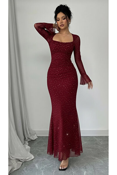 MAYHOŞ BUTİK Kadın tül elbise