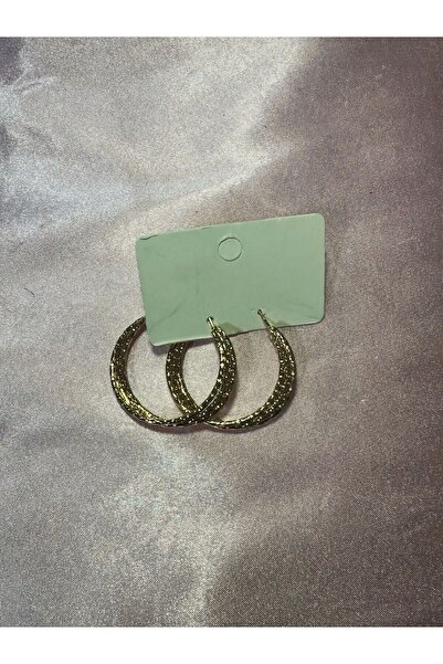 thehersjewelry Çelik Gold Halka Küpe