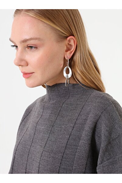 Benin Half Turtleneck Knit Sweater - Anthracite -