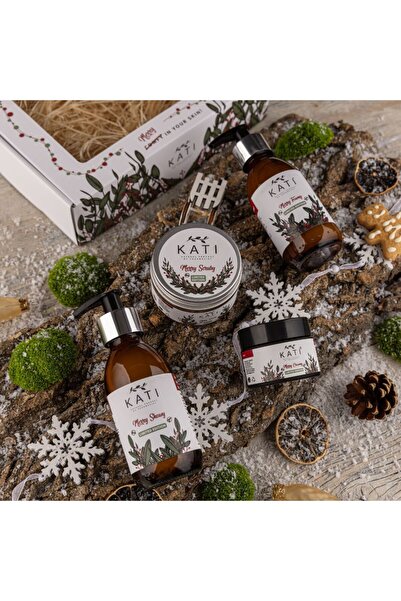 KATI Merry Chilly – Set cadou de îngrijire a pielii de Crăciun, Naturals