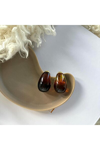 Alice İsstanbul Coffee Melanie Earrings