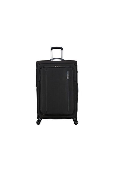 American Tourister Siyah Cloudrider 4 Tekerlekli Büyük Boy Valiz 78 cm