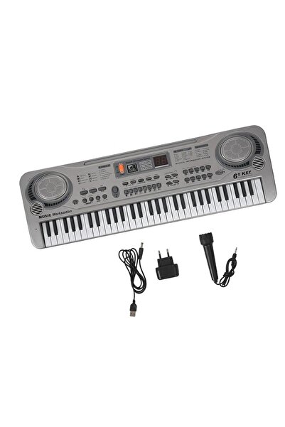zola Electronic organ with microphone, 61 keys, 1 speaker, 6 songs, recording, playback and editing