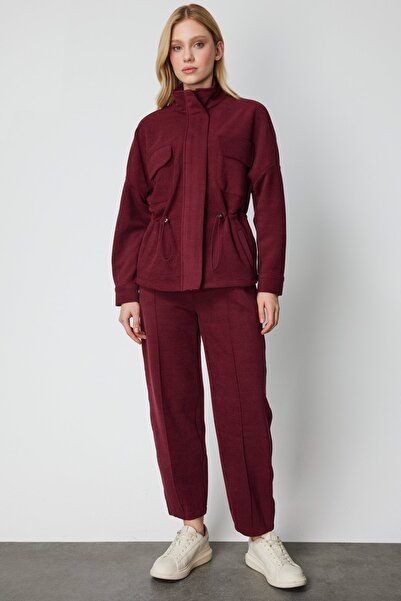 ON Textured Pants with Stitched Cuffs