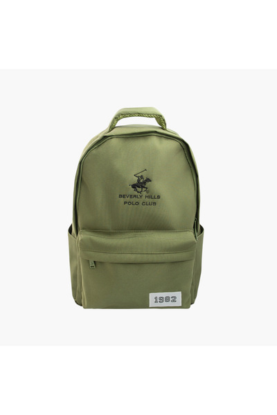 Beverly Hills Polo Club Logo Detail 18-inch Backpack with Adjustable Straps - 31x12x45 cms