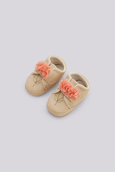 Layette Baby Girl Ecru Bootees