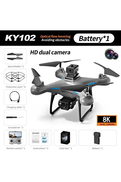 Choice 8k dual camera Ky102 Drone 8k Profesional Dual-camera Aerial Photography 360 Obstacle Avoidance Opti