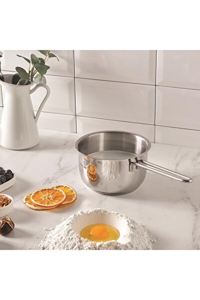 Mask Hi Sar Teos Steel Milk Jug 14 cm Volume: 1 Liter