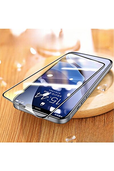 Gtech 99H glass film compatible with Oppo Reno 14 FS, Full Glue, Full Cover, slightly curved edges