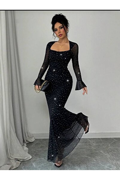 MAYHOŞ BUTİK Kadın tül elbise