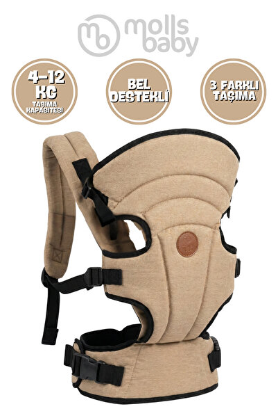 Molls Baby Premium Bel Destekli Kanguru 4-12 KG BABY CARRIER