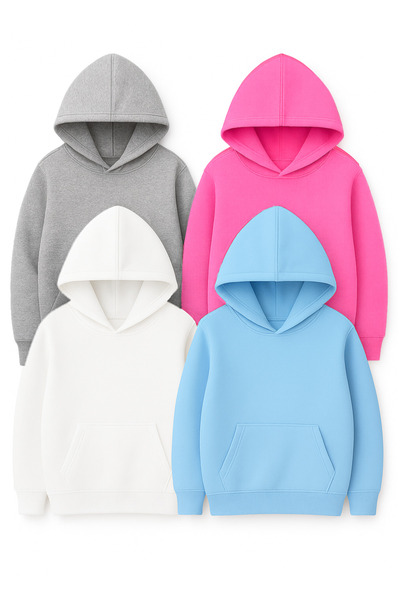 CLAYES Σετ με κουκούλα βασικών φούτερ - επένδυση fleece υλικά για τον χειμώνα