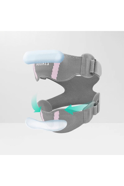 Aolikes حزام ركبة وردي اللون، قطعة واحدة، مزود بوسادة سيليكون مريحة لدعم وتر ...