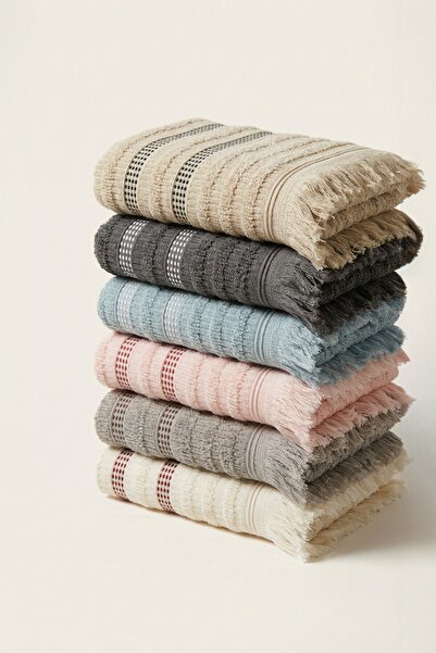 Anılsan 6-пакет рушників Agros - 50x80 см, 170 г, 100% бавовна, рушники для спа-салонів та готелів, придатні для щоденного використання