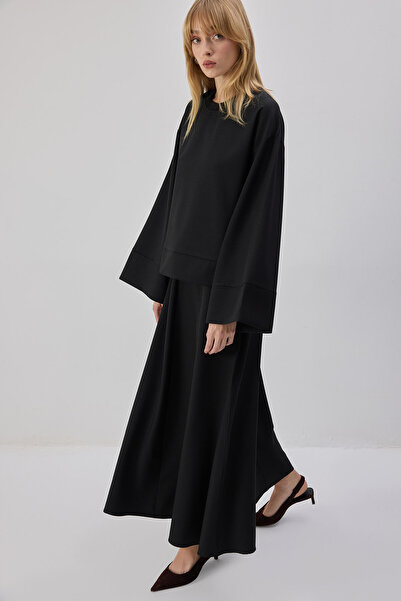 Touché Privé High Waist Piece Skirt