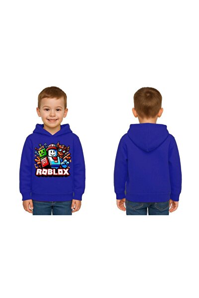 SEDİRLİ Unisex roblox cu imprimeu Copii Swae tricou cu imprimeu cu glugă 3 fi...