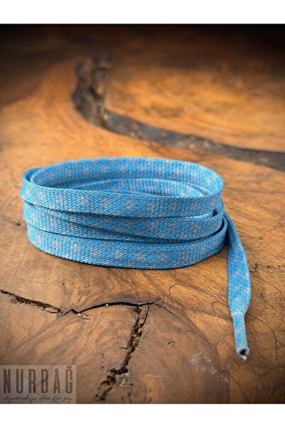 NURBAĞ DOKUMA Printed Blue 120 cm Tie