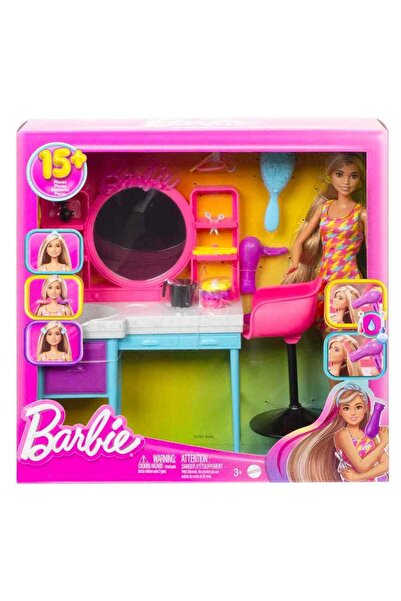 mattel Barbie Muhteşem Kuaför Oyun Seti HKV00