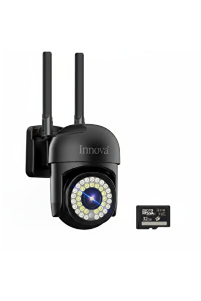 Innova WIFI Surveillance Camera, 36 LEDs, HD, Infrared Night Vision + Gift Card