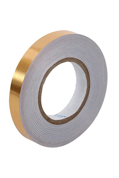 zola Self-adhesive decorative tape for interior, length 50 m, width 2 cm, flexible, PVC, gold
