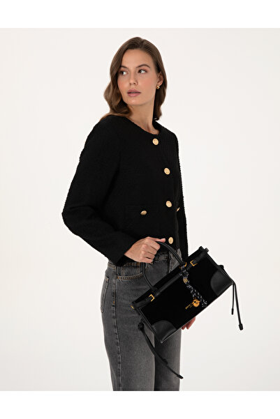 Pierre Cardin حقيبة كتف سوداء 50321779-VR046