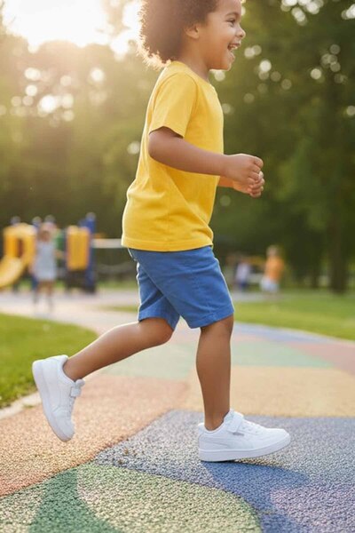 Puma Children's White Sneakers Ac+ Psv Casual Children's Shoes