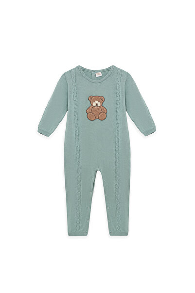 Layette Baby Boy Green Overall