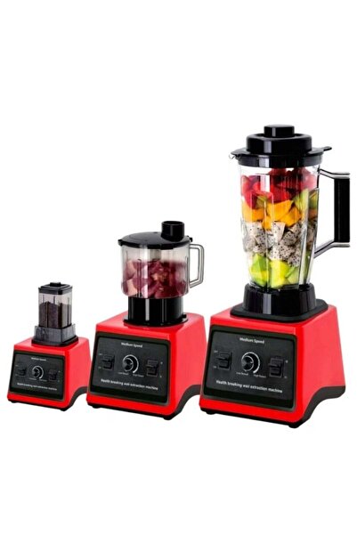 Generic 3 in 1 9500W Blender Grinder & Juicer 2.5 Liters