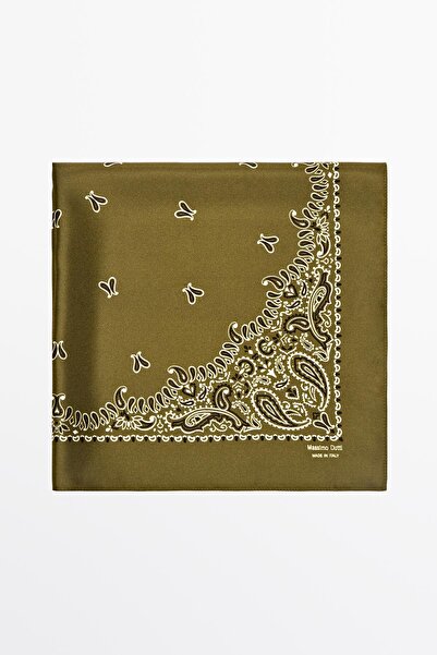 Massimo Dutti Paisley desenli fular