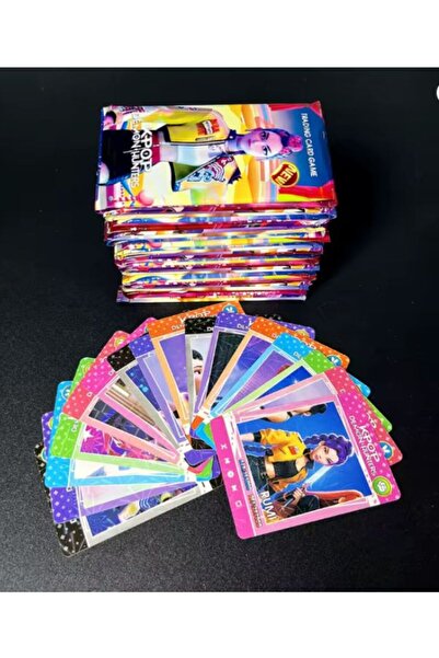 OEM Set 6 Plicuri Cartonașe K-POP Demon Hunters, 8 Carduri/Plic, 48 Cartonașe, Colectibile