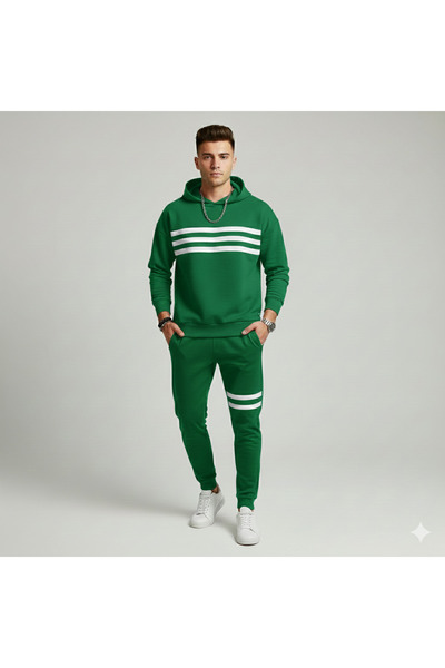 KVİNS Set de trening oversize pentru bărbați, sezon nou |   Set de trening jo...