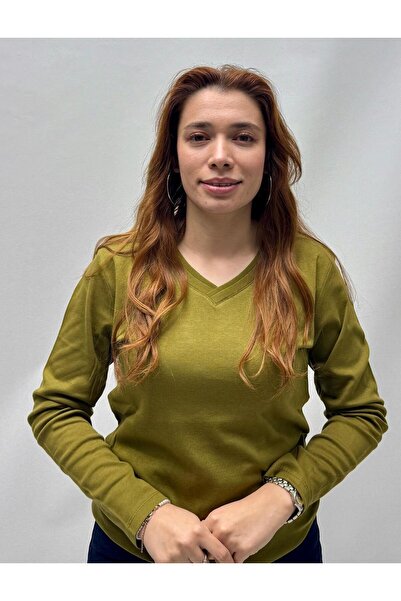 QYA Clothing ΒΑΣΙΚΟ ΜΑΚΡΥΜΑΝΙΚΟ ΜΑΚΡΥΜΑΝΙΚΟ ΜΠΛΟΥΖΑ 100% ΒΑΜΒΑΚΙ