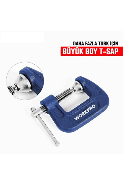 Workpro WP232016 25mm G Tipi İşkence
