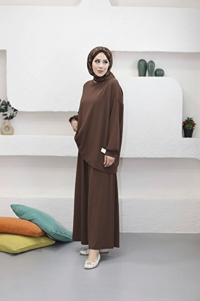 Suede Style 5722 - 2 Thread Oversize Comfortable-Chic-Loose Women's Set